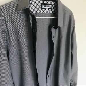Mens Express Shirt Size XL Extra Slim Fit